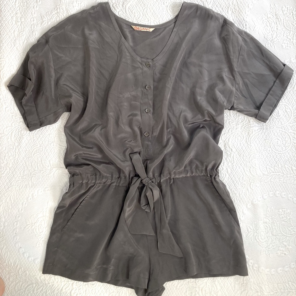 Organic Silk Romper